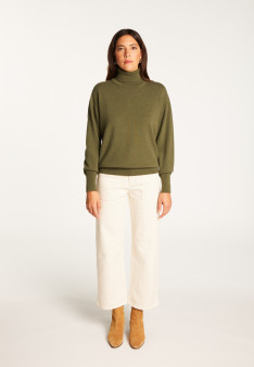 Cashmere turtleneck sweater - Anabelle