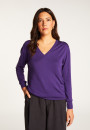 Pull col V en laine mérinos - Arya