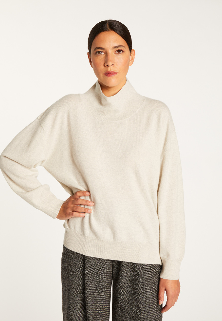 High neck cashmere sweater - Athena