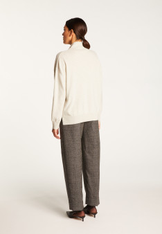 High neck cashmere sweater - Athena