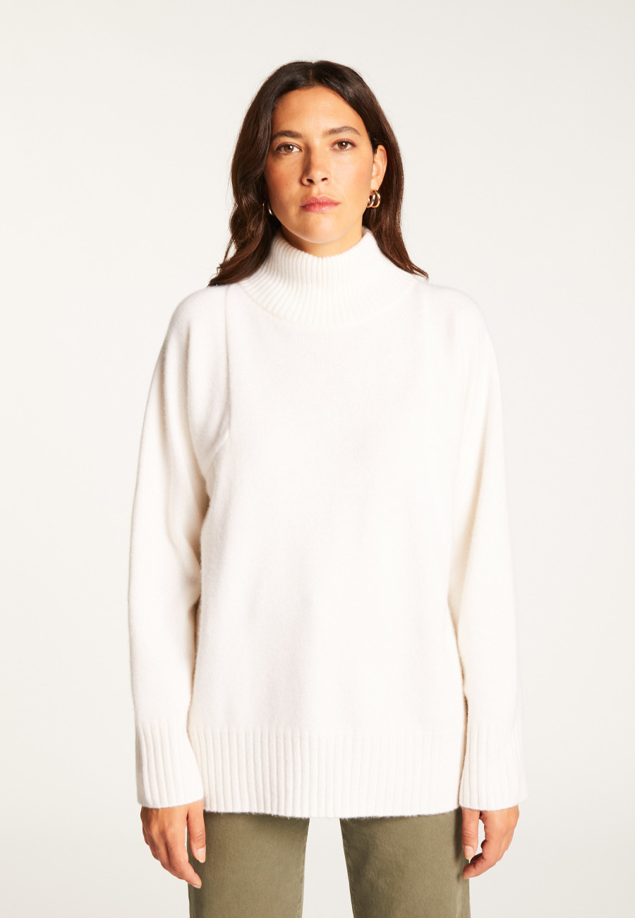 High neck cashmere sweater - Roxane