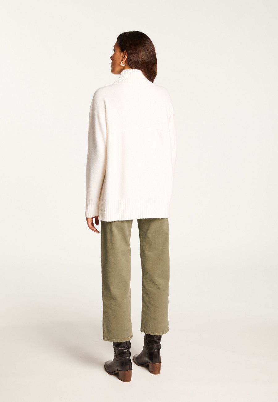 High neck cashmere sweater - Roxane