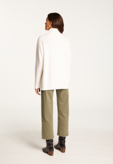 High neck cashmere sweater - Roxane