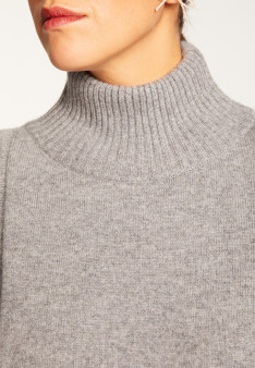 High neck cashmere sweater - Roxane