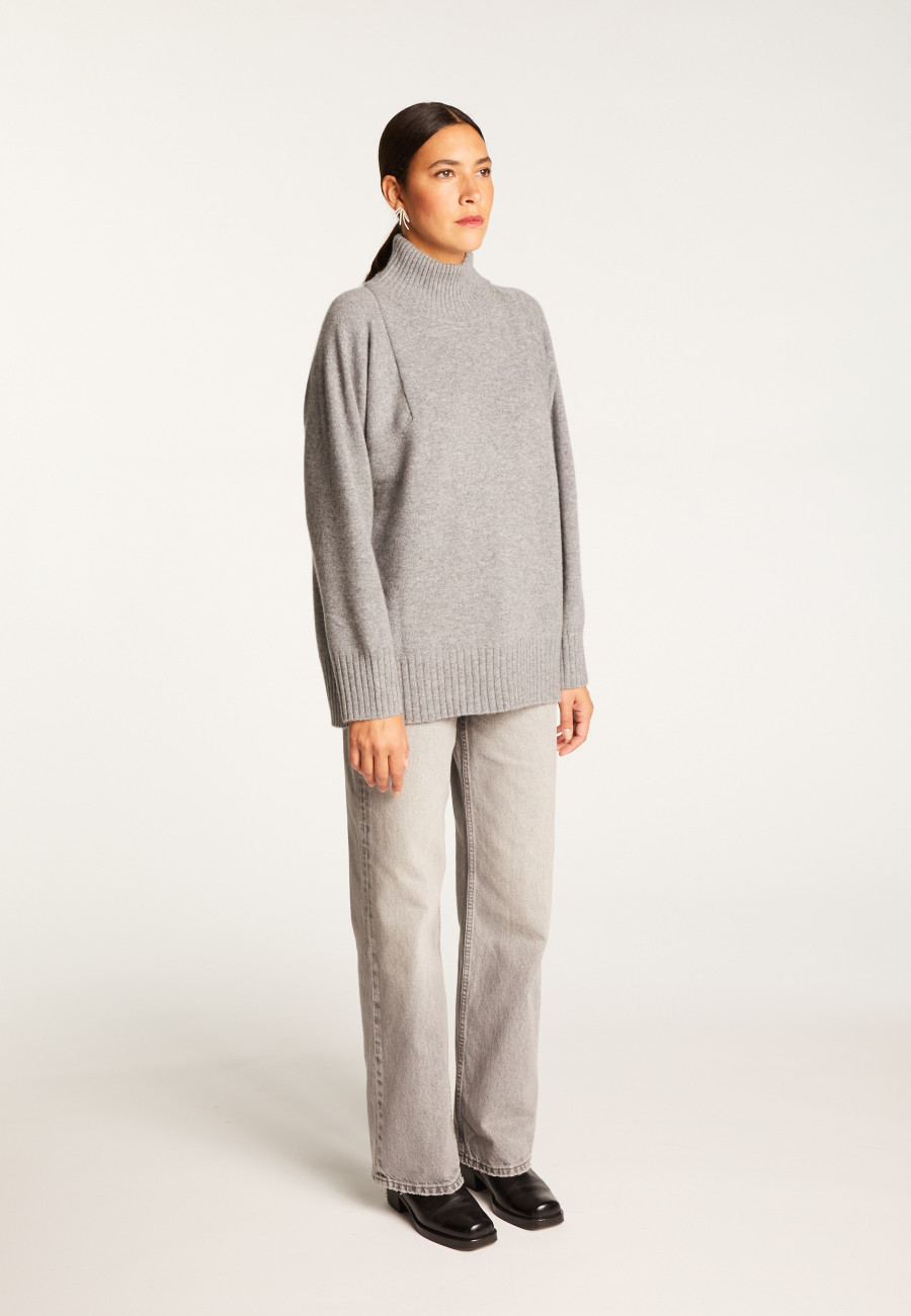 High neck cashmere sweater - Roxane