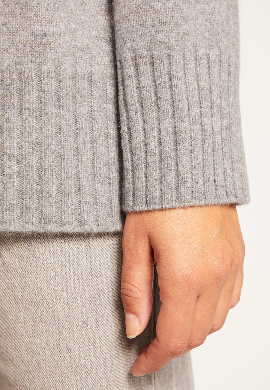 High neck cashmere sweater - Roxane