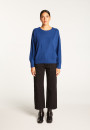 Pull col rond laine mérinos - Rosalie