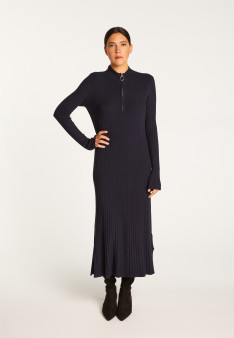 Robe longue en laine mélangé - Renata