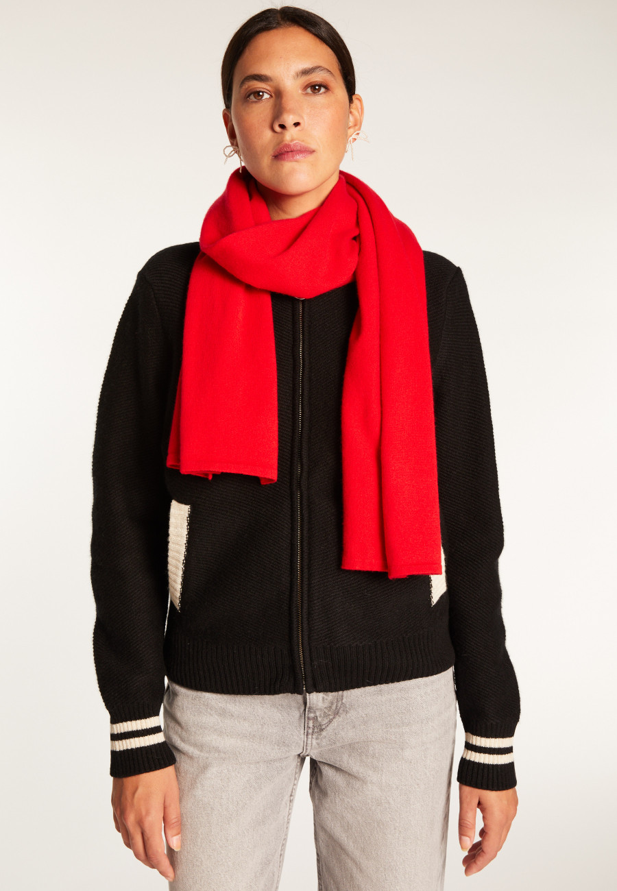 Unisex scarf in cashmere - Laura