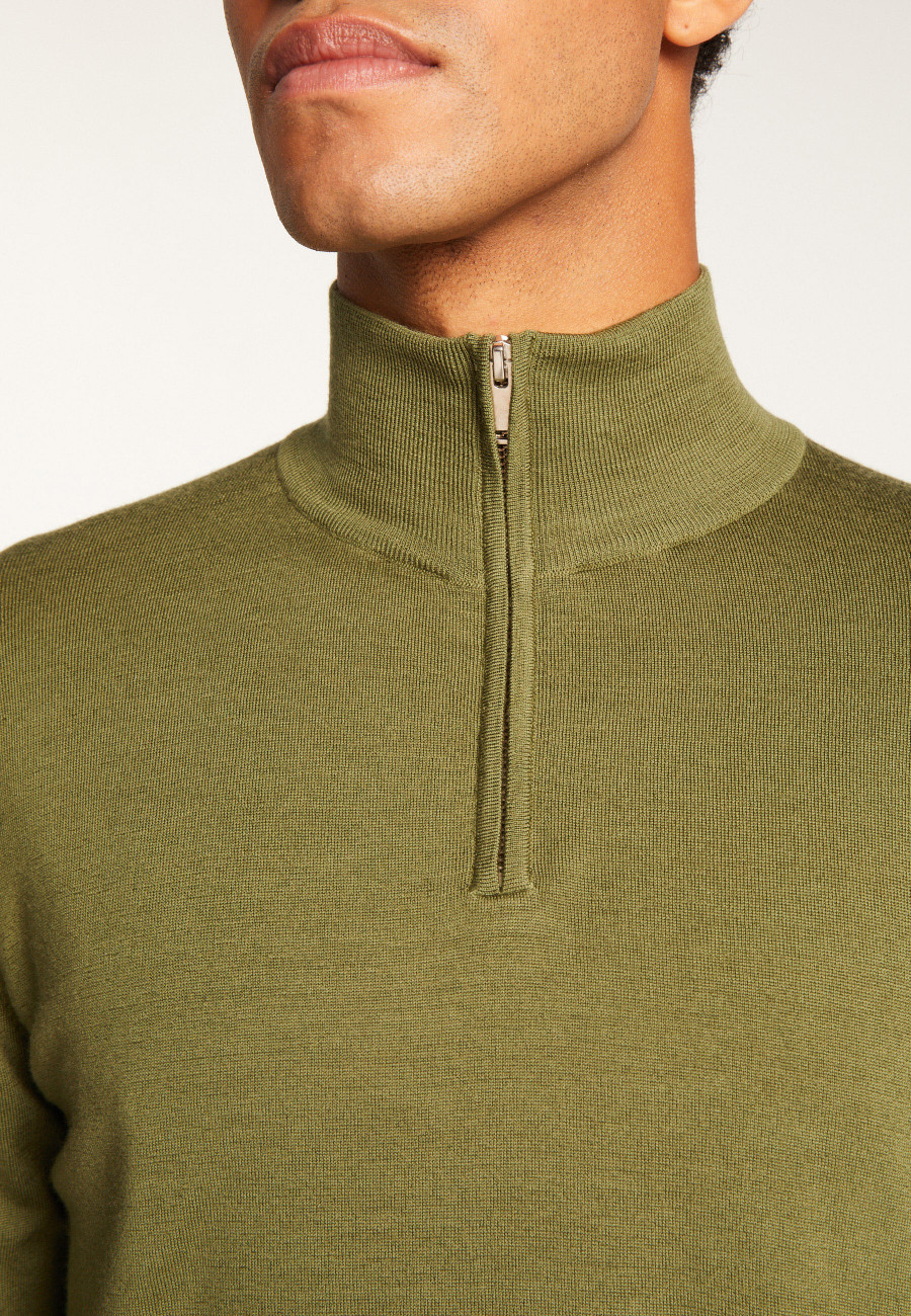 Merino Wool Trucker Sweater - Ryan