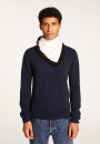 Foulard bicolore unisexe en cachemire - Louisa