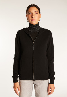 Cashmere hooded vest - Orus