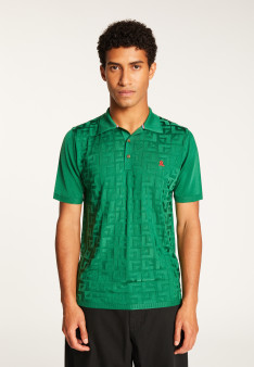 Fil Lumière patterned polo shirt - Juan