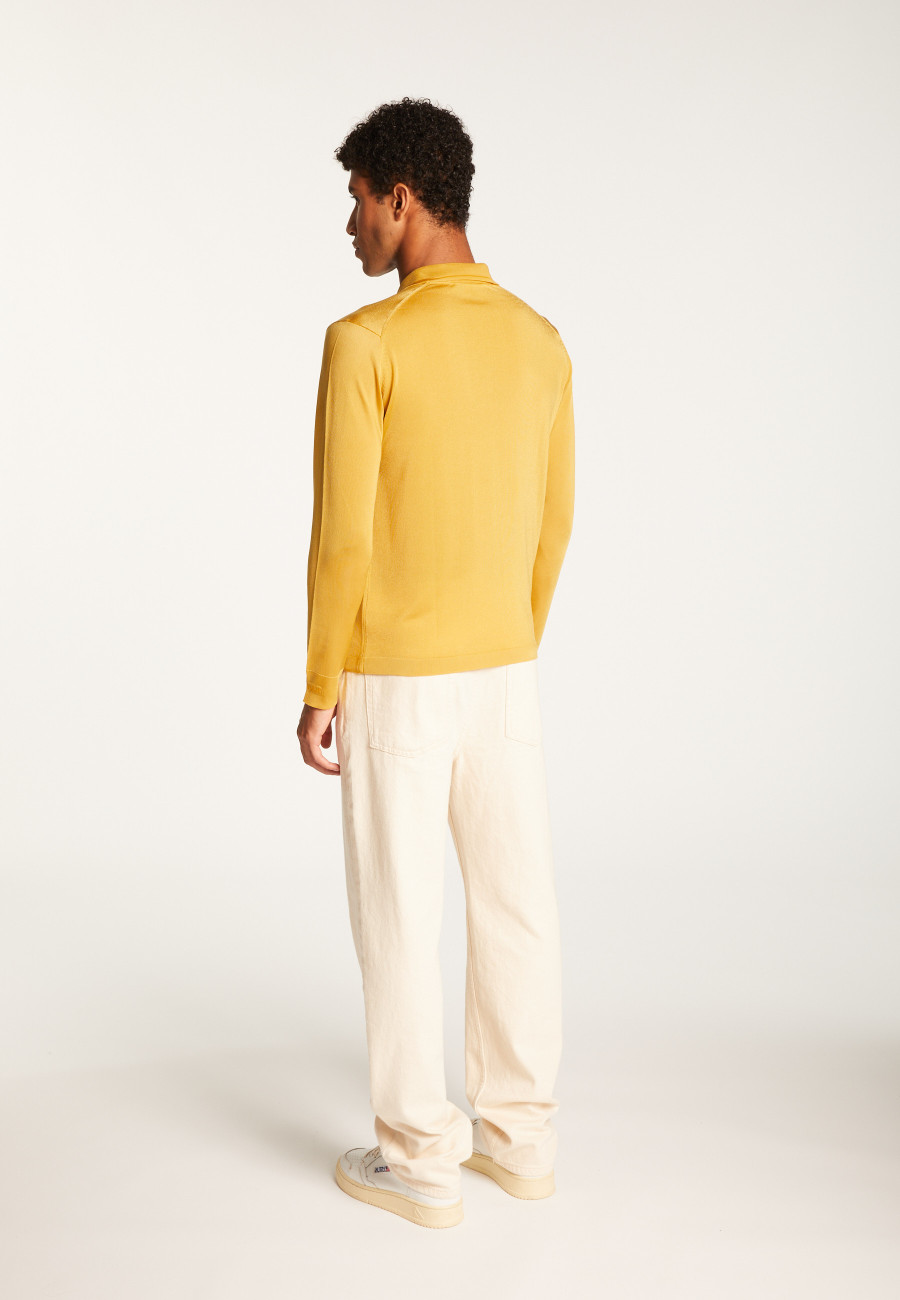 Polo Fil Lumière motifs géométriques - Sten