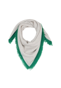 Foulard bicolore unisexe en cachemire - Louisa