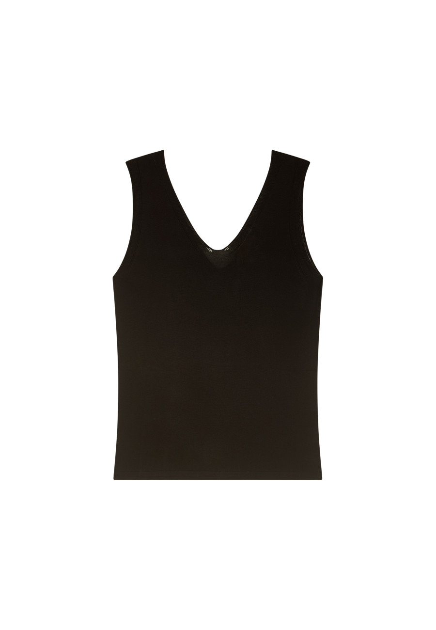 Tank top in bamboo cashmere fiber - Rianna