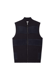 Merino wool sleeveless jacket - Teddy