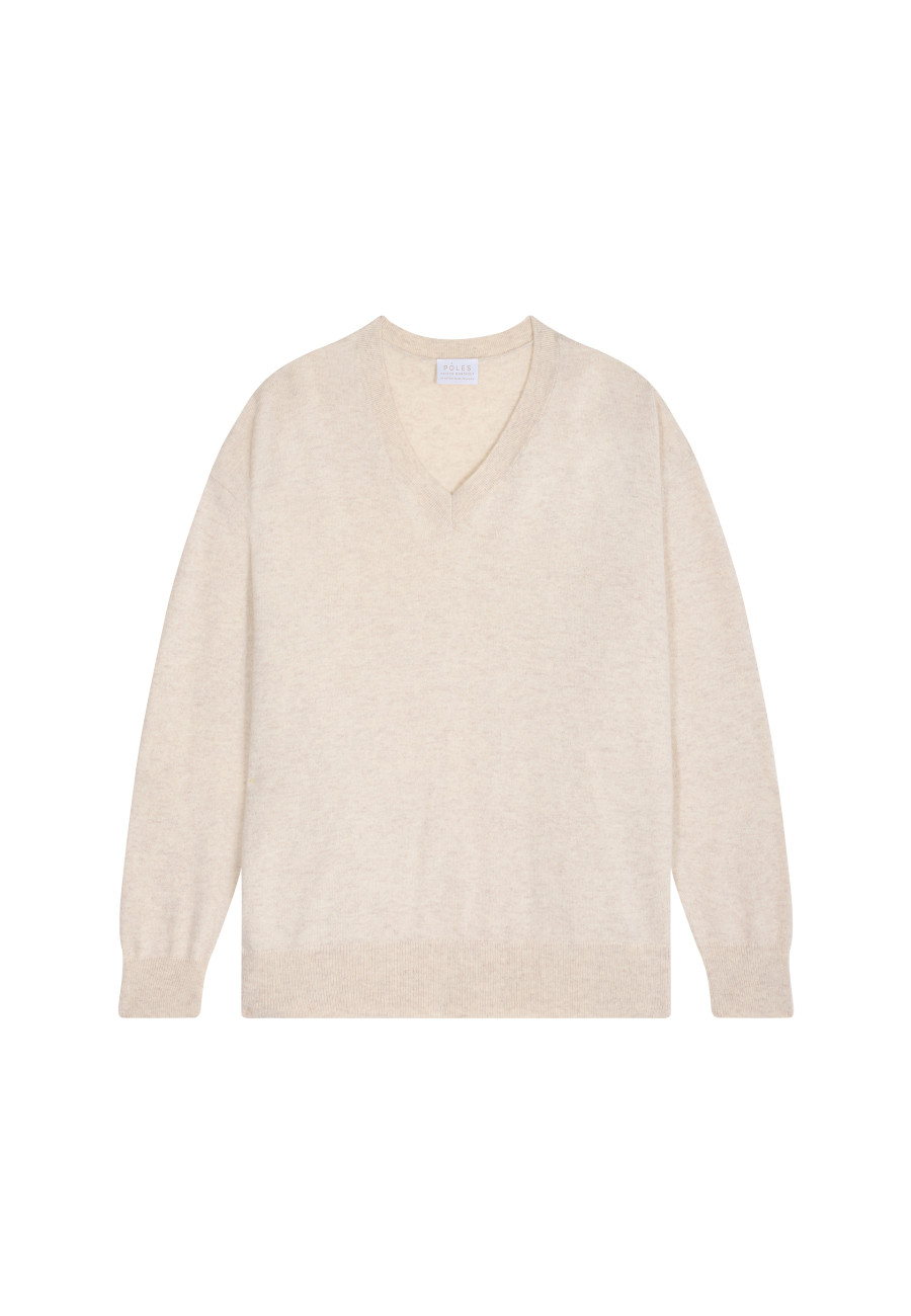 Cashmere slit sweater - Alienor