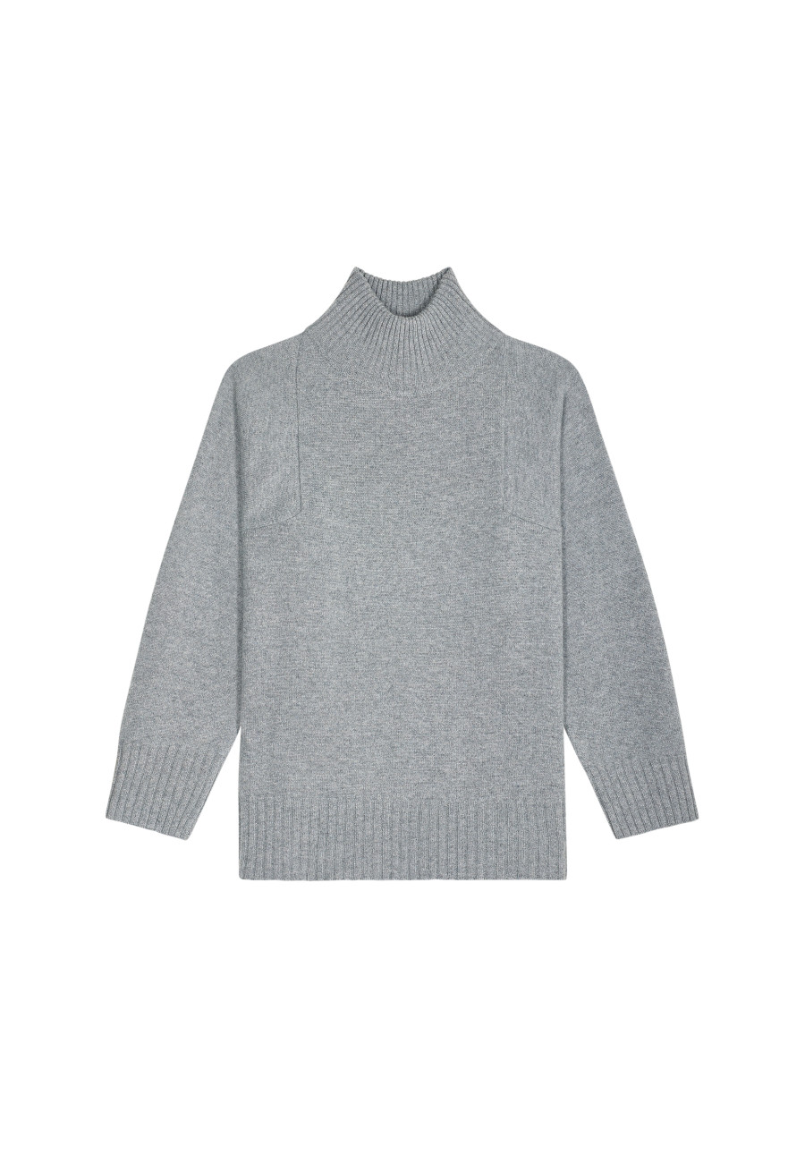 Pull col montant en cachemire - Roxane