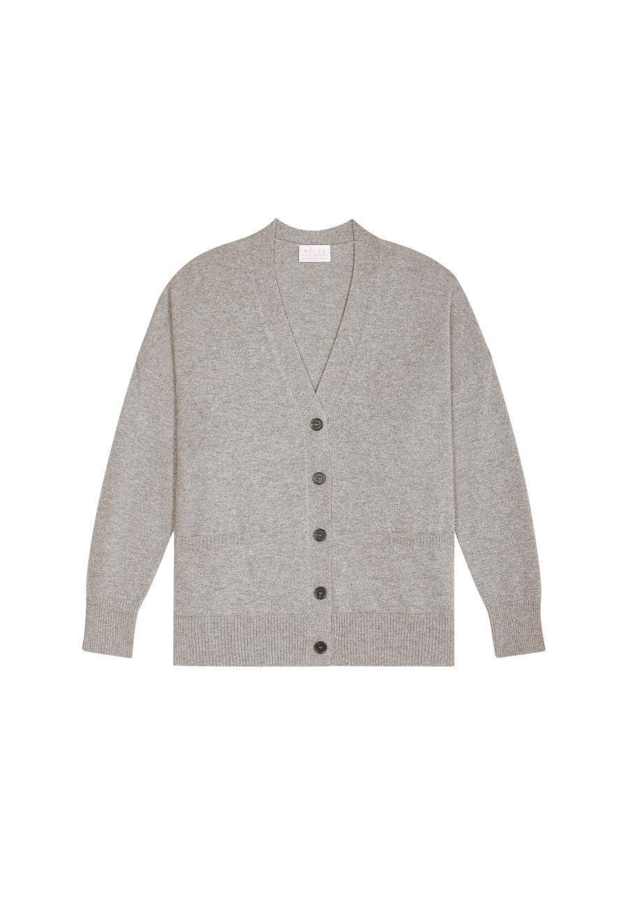 Cashmere buttoned vest - Ariel