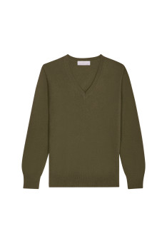 V-neck cashmere sweater - Abel