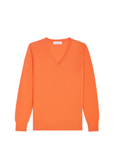 V-neck cashmere sweater - Abel