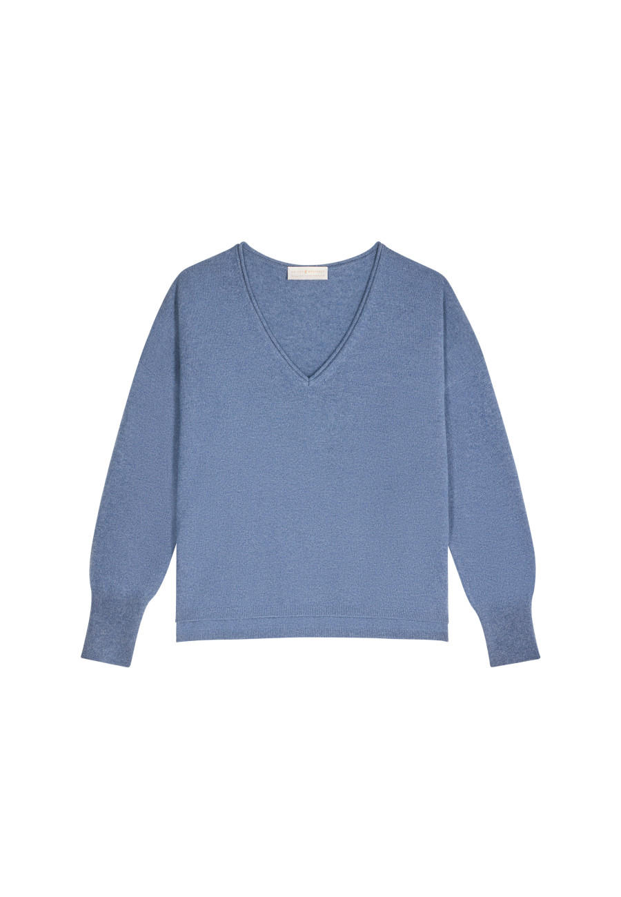 Pull court en cachemire - Alex