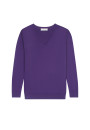 Pull col V en laine mérinos - Arya
