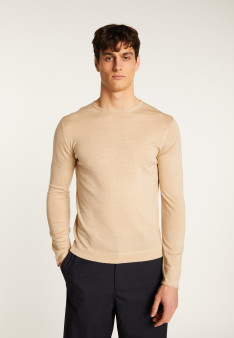 Merino wool crew neck sweater - Erin