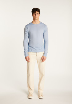 Merino wool crew neck sweater - Erin