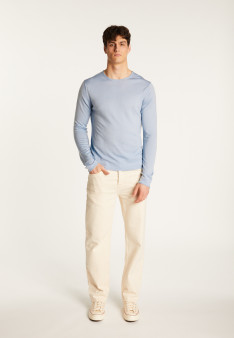 Merino wool crew neck sweater - Erin