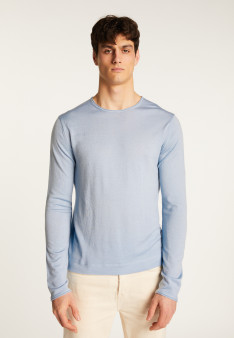 Merino wool crew neck sweater - Erin