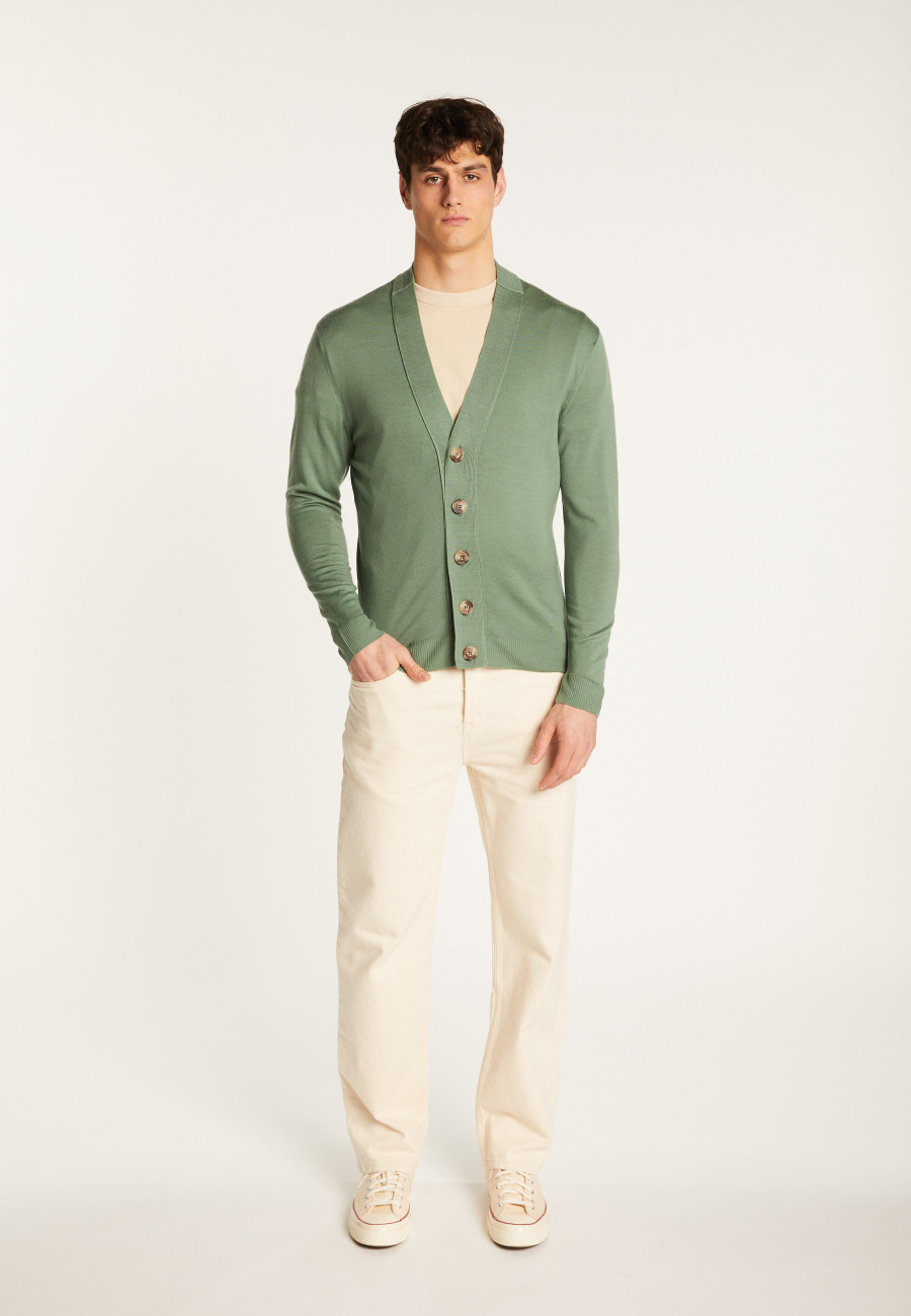 Merino wool cardigan - Eugene