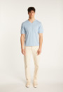T-shirt col V en coton - Malo