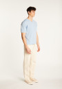 T-shirt col V en coton - Malo