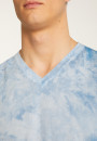T-shirt col V en coton - Malo