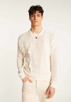 Pull en coton ajouré - Marlow