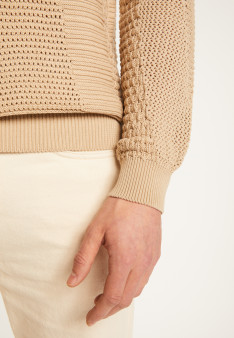 Pull en coton ajouré - Marlow