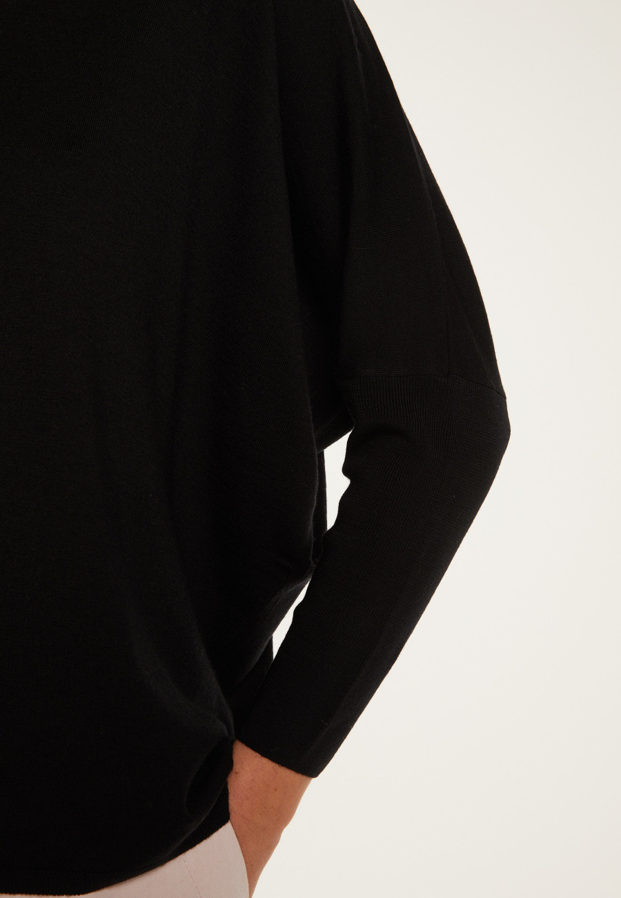 Merino wool V-neck sweater - Boxe