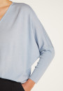Pull col V en laine mérinos - Boxe