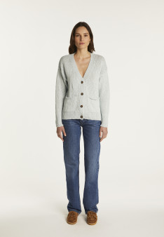 Cotton and linen cardigan - Naïs