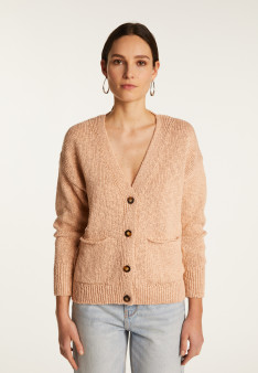 Cotton and linen cardigan - Naïs