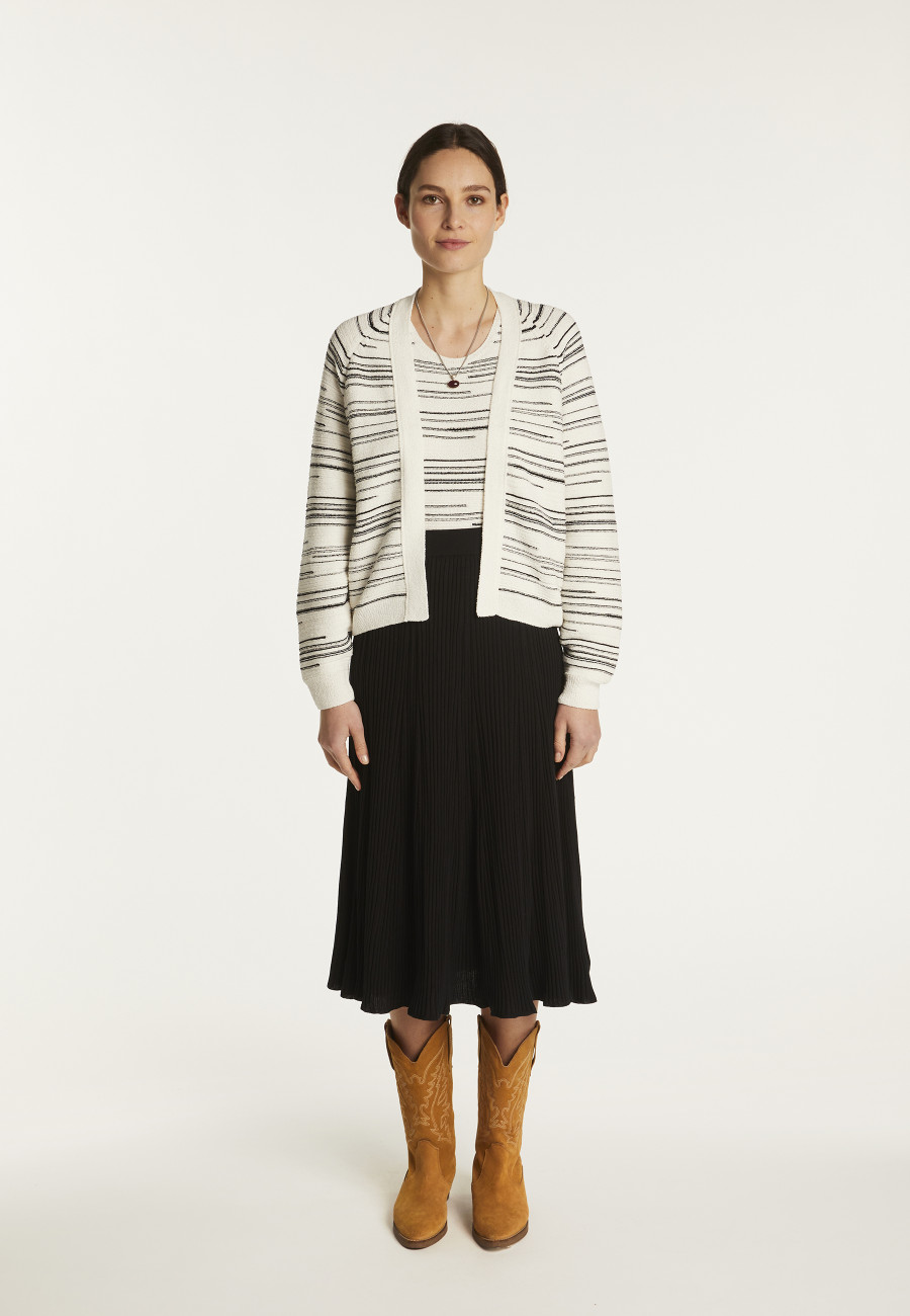 Striped cotton vest - Darcy