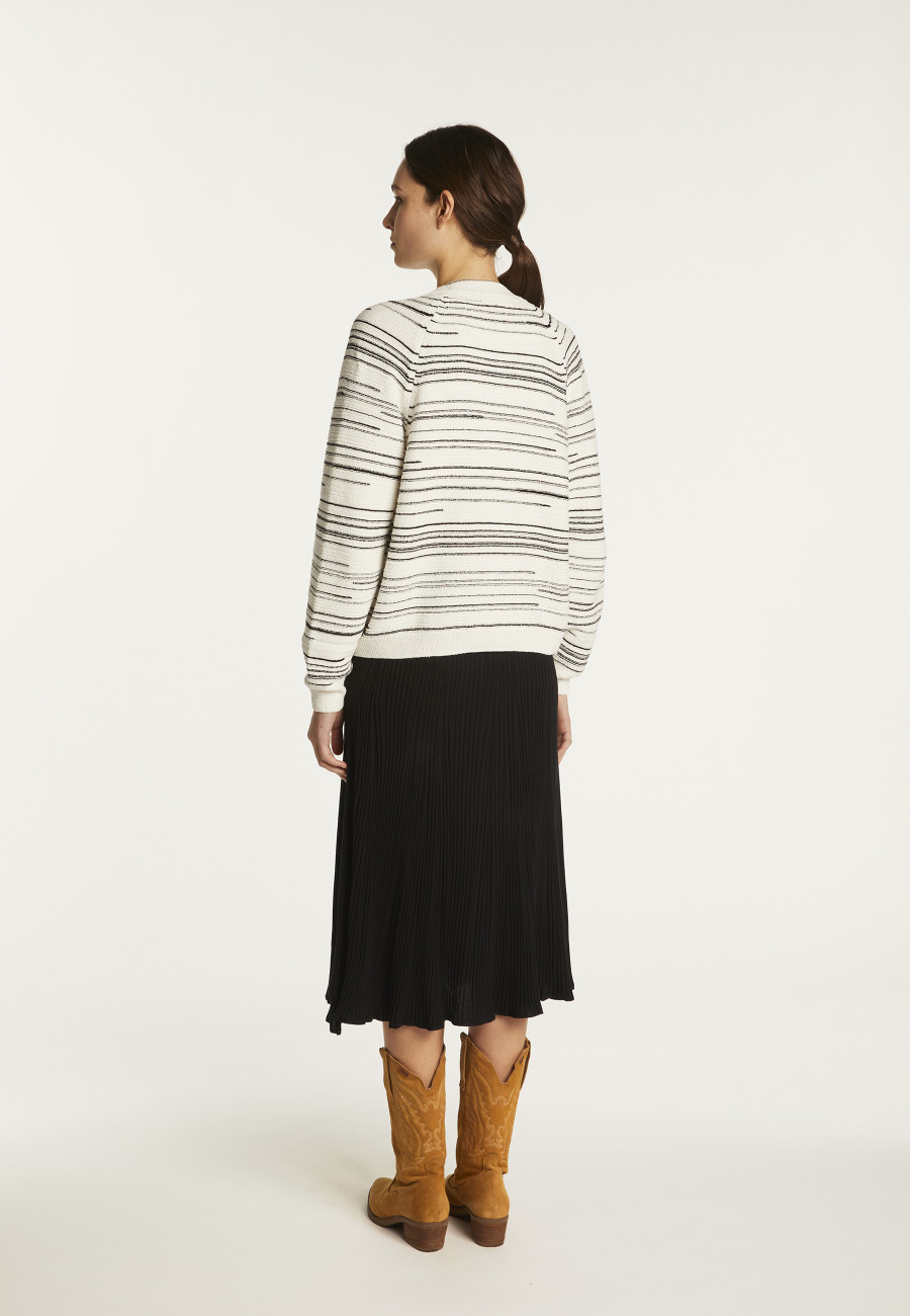 Striped cotton vest - Darcy