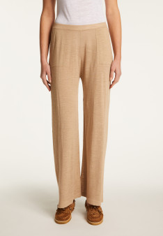 Flamed linen pants - Debora