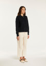 Veste zippée en coton et lin - Flora