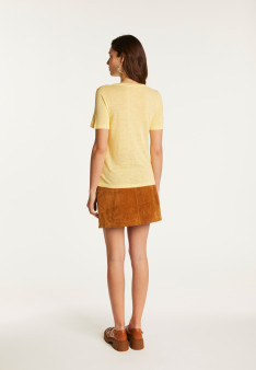 Slub linen T-shirt - Lucie