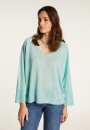 Pull col V en fil lumière - Delly