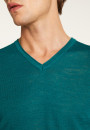 T-shirt col V en coton - Reuben