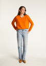 Loose-fit round-neck cashmere sweater - Acene